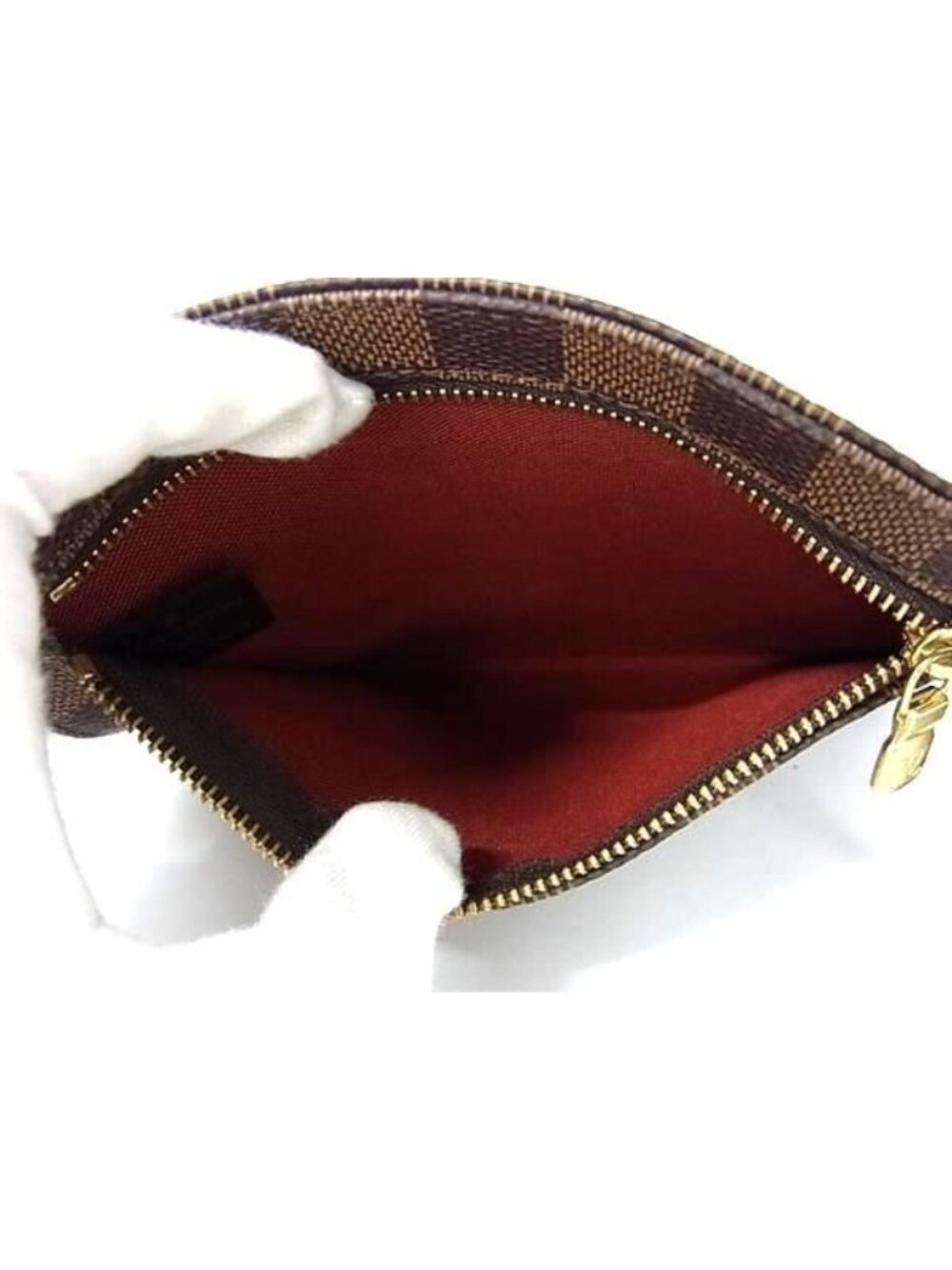 Louis Vuitton Damier Pouch Multi Case Brown - Picture 3 of 4